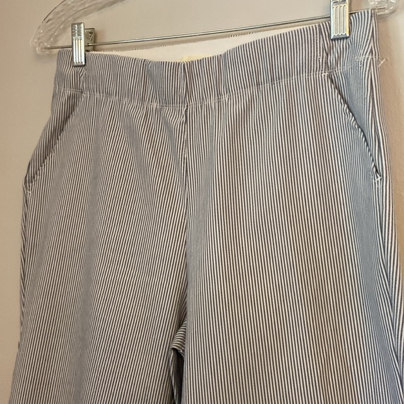 ⭐️Max Studio Stripped Elastic Waist Pants size large - Picture 3 of 6